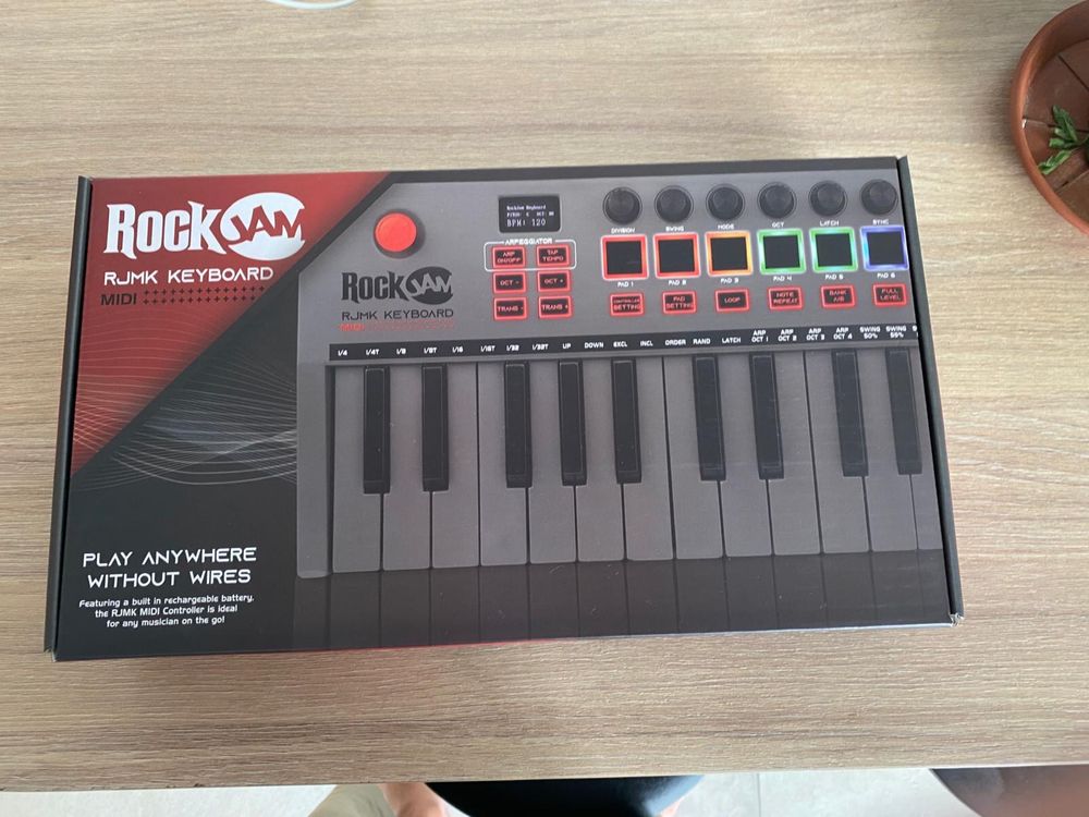 MiDi Controller 25keys Rockjam