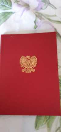 stara legitymacja srebrny krzyż zasługi dla kolekcjonerów 1989r.