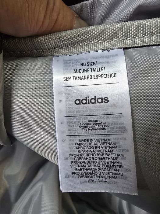 Рюкзак спортивний тканинний 20,75 л вміщує формат А4 Adidas Adidas Pri