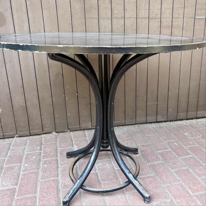 Stolik okrągły 90 thonet fameg radomsko