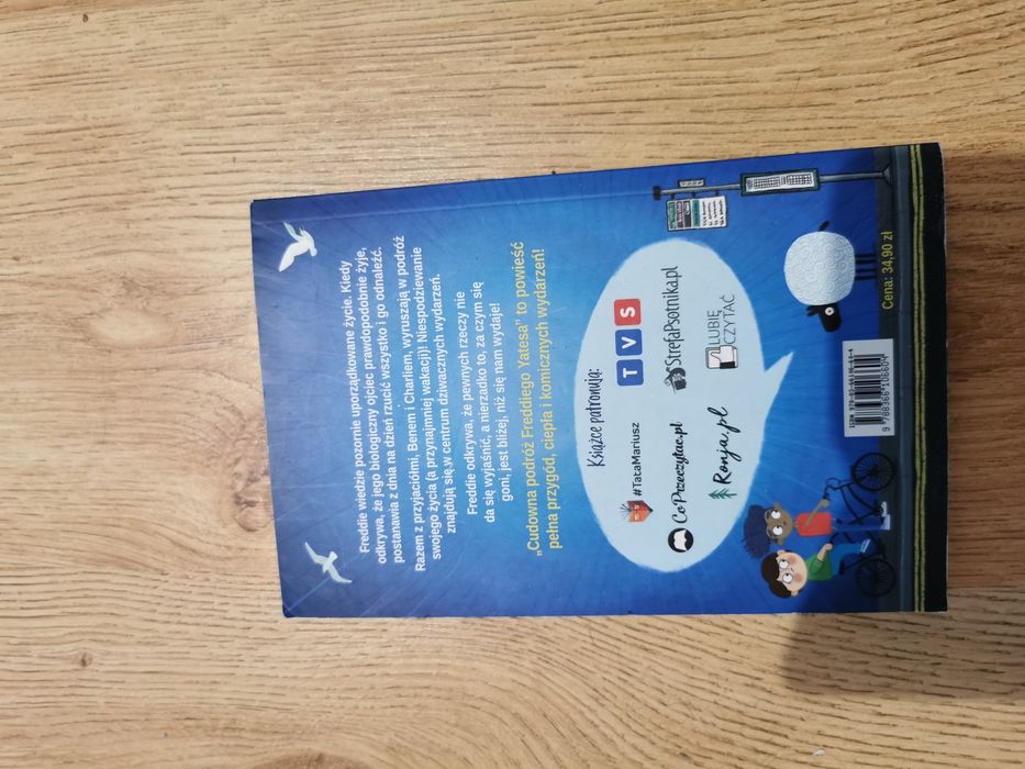 Książka pt „Cudowna podróż Freddiego Yatesa"