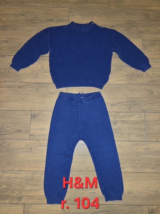 Komplet bluza + spodnie r. 104 H&M