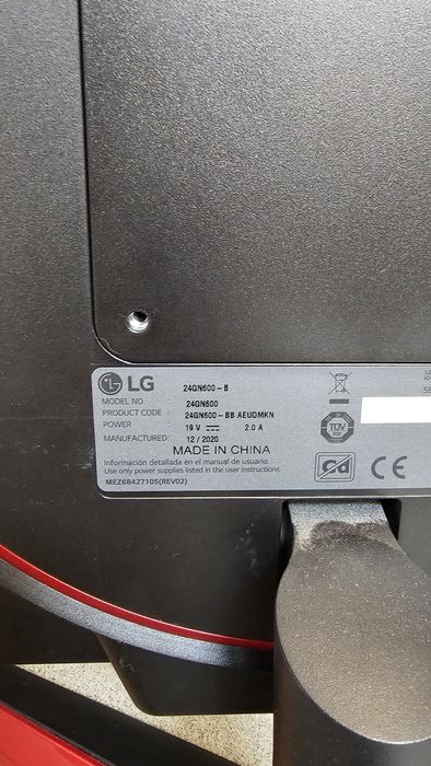 Monitor LG 24 cale