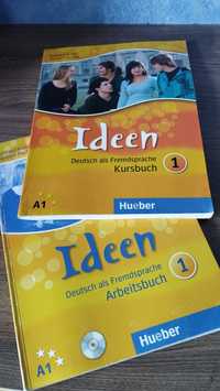Підручник і робочий зошит з німецької мови Ideen рівень А1
