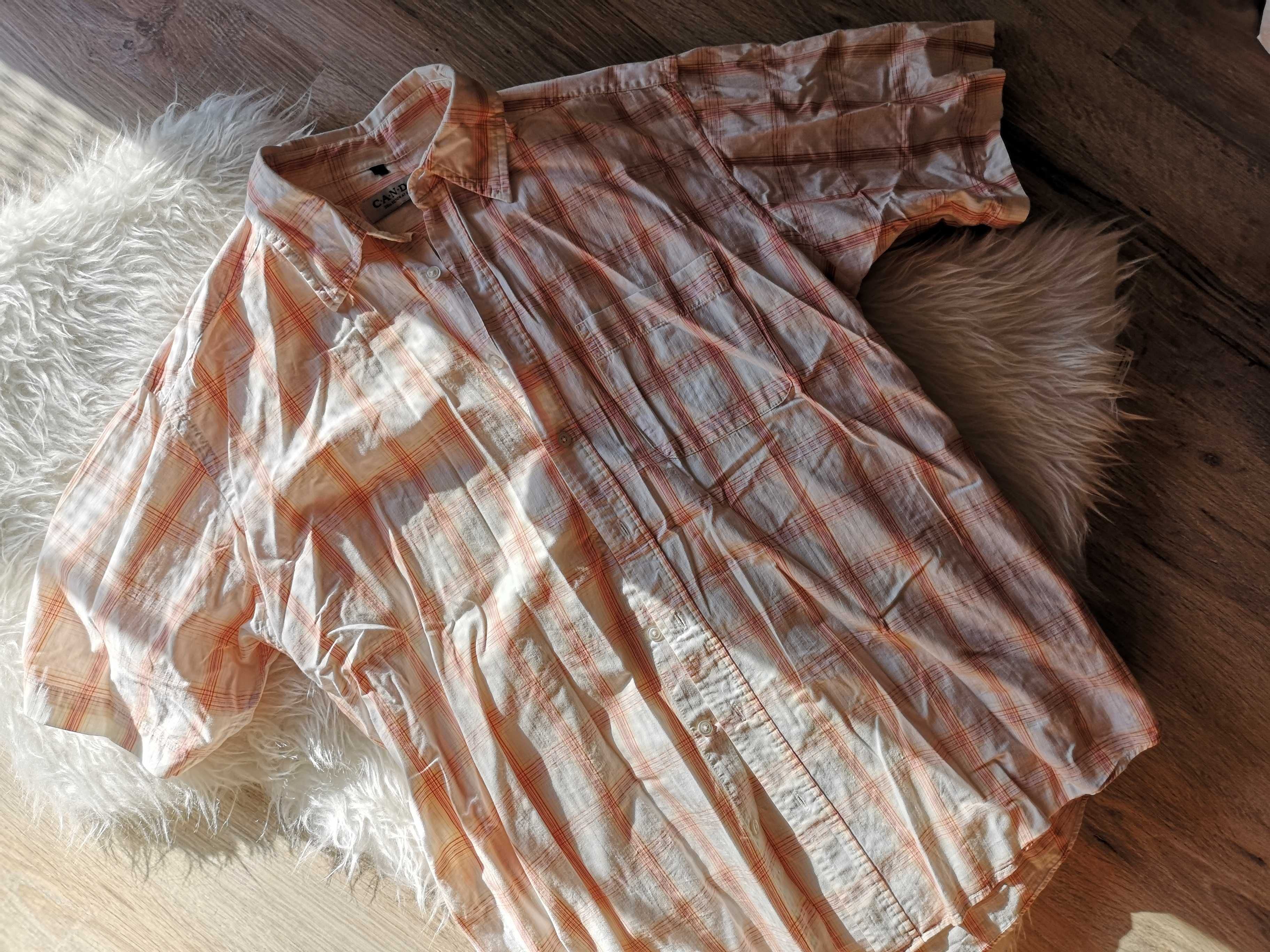 C&A Canda koszula w kratę bawełna 41/42/L