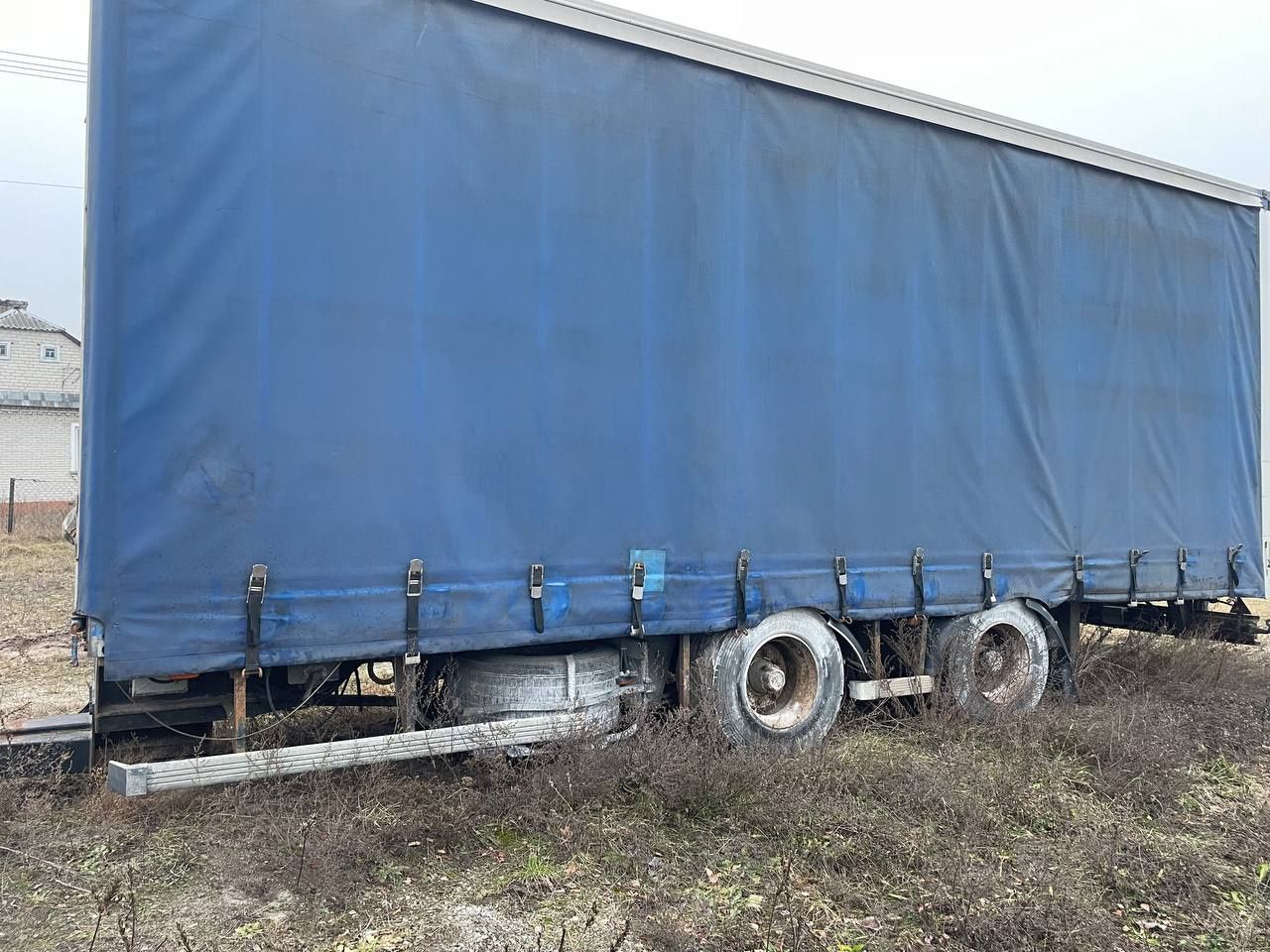 Сцепка тандем прицеп samro шторка алюмінієвий