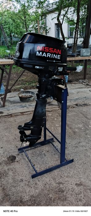 Лодочный мотор Ниссан Марин 6 4такта