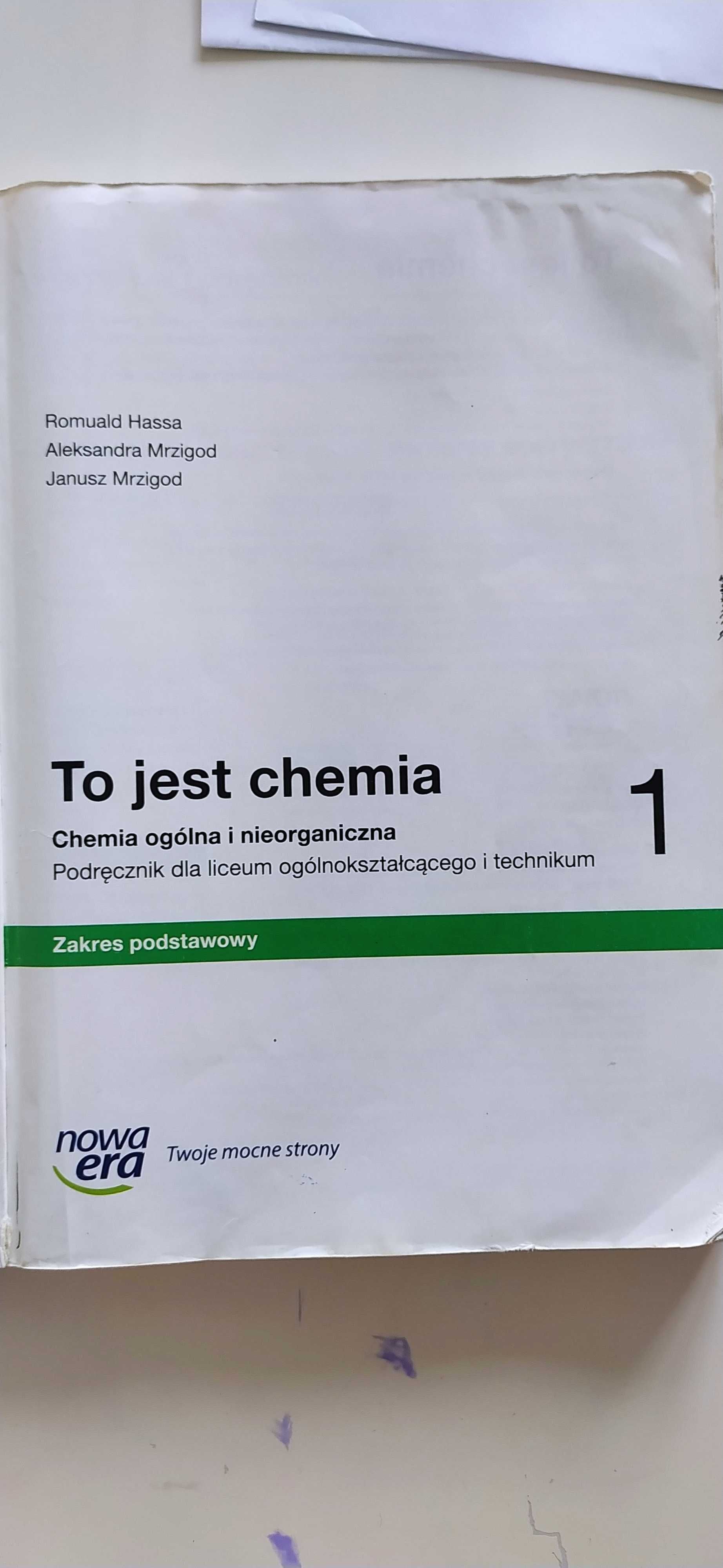 Sprzedam książkę "To jest chemia"