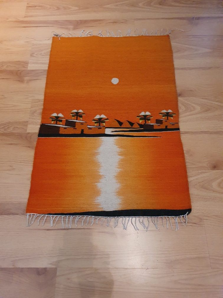 Gobelin,dywan kilim,ręcznie tkany-Egipt 70x100