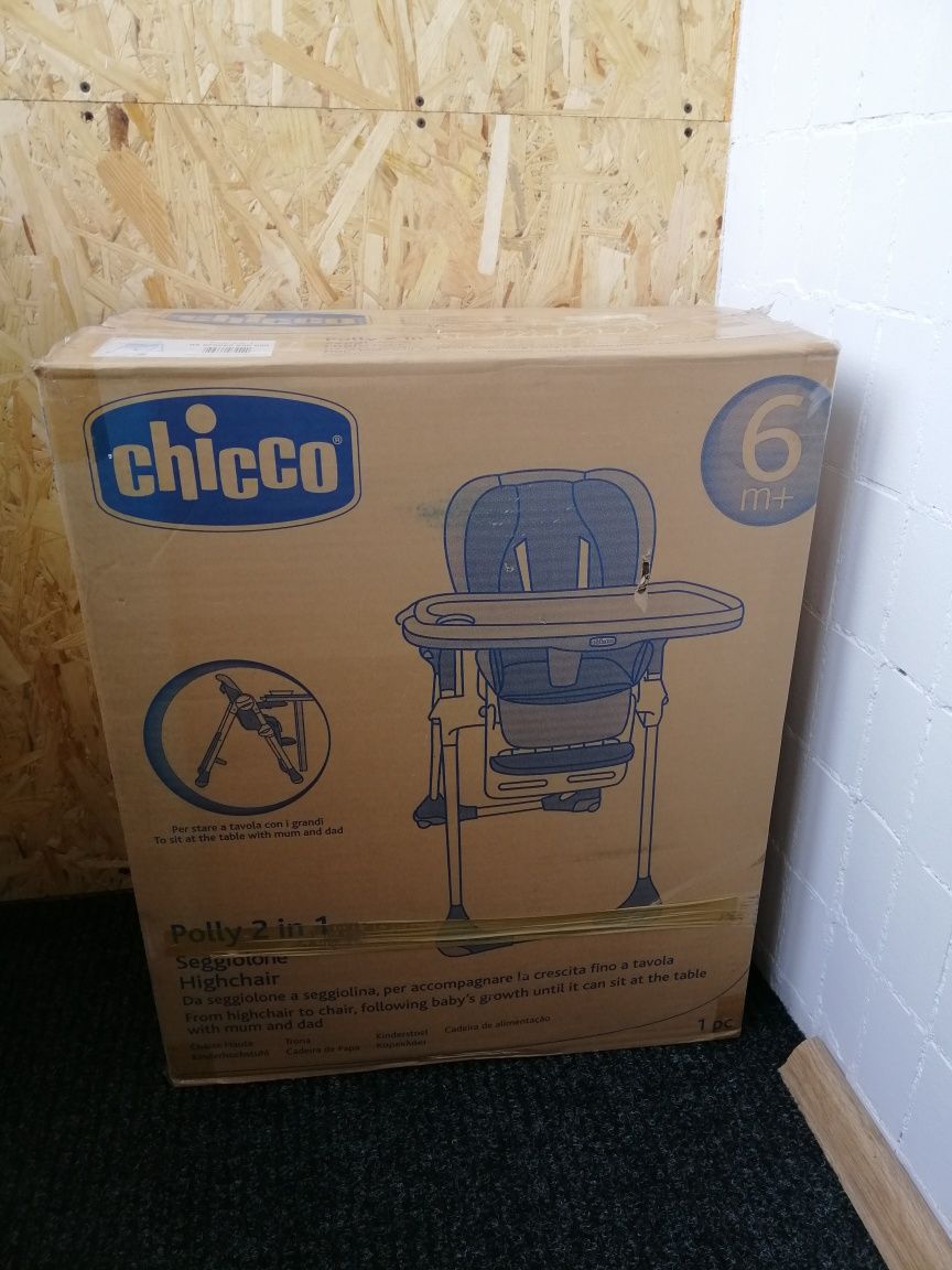 Chicco polly стульчик для кормления