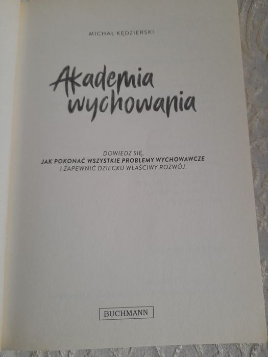 Książka - Akademia Wychowania - Michał Kędzierski