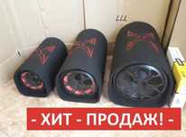 Сабуфер бочка 800Вт, сабуфер для авто и тд