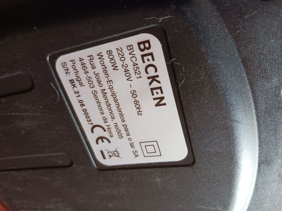 Aspirador Becken BVC4521 para peças