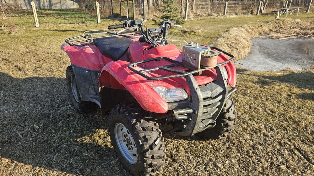 Honda TRX 420FM 2011 Quad 4x4 półautomat opony w bardzo dobrym stanie