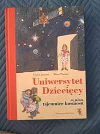 Książki Kosmos Encyklopedia i Uniwersystet dziecięcy tejemnice kosmosu