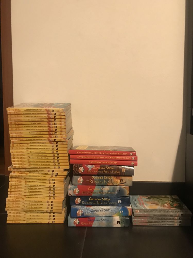 Coleção Livros Geronimo Stilton