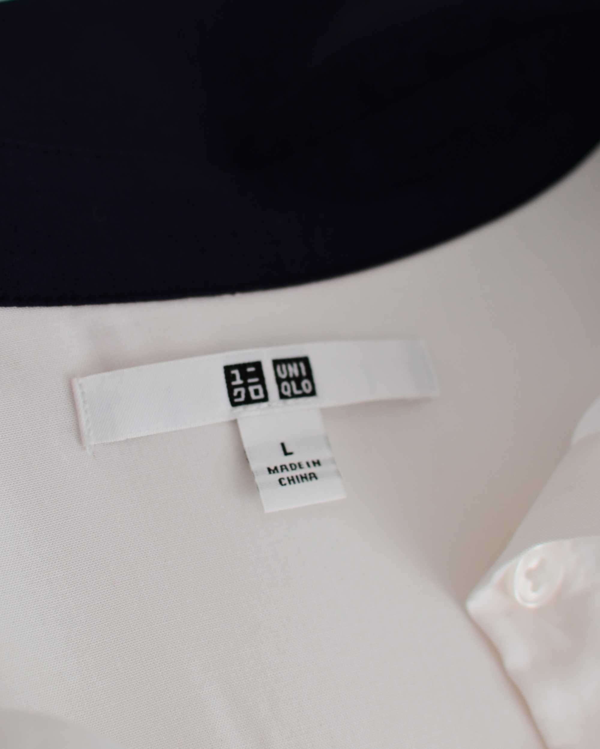 Ідеальна біла сорочка uniqlo. жіноча біла рубашка блуза юникло