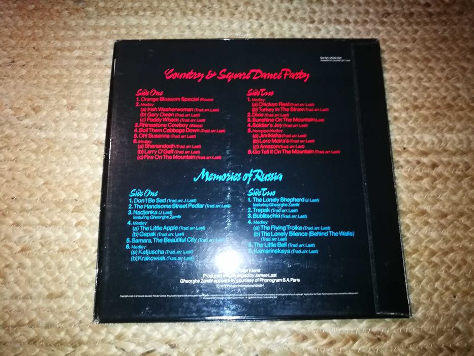 JAMES LAST - East Meets West (Ed ING 1977) CAIXA C/2LPS