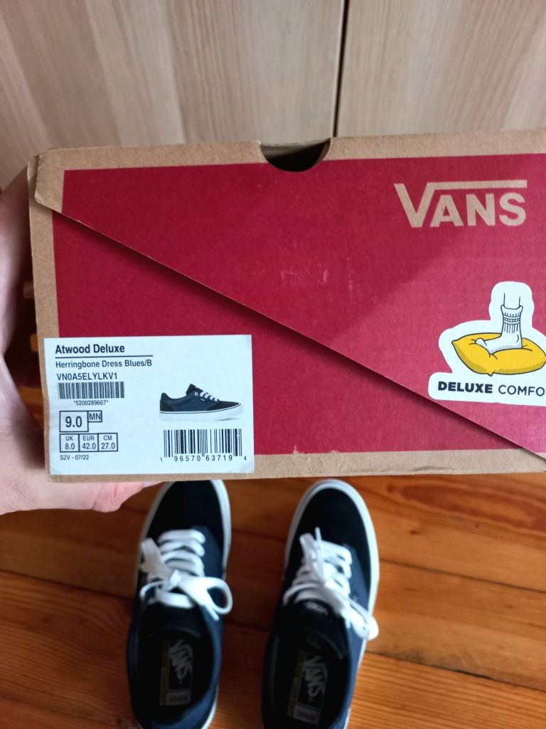 Vans Męskie Sneakersy Atwood Deluxe Blue r. 42