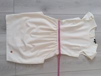 Sukienka elegancka wieczorowa letnia ecru rozm. 38