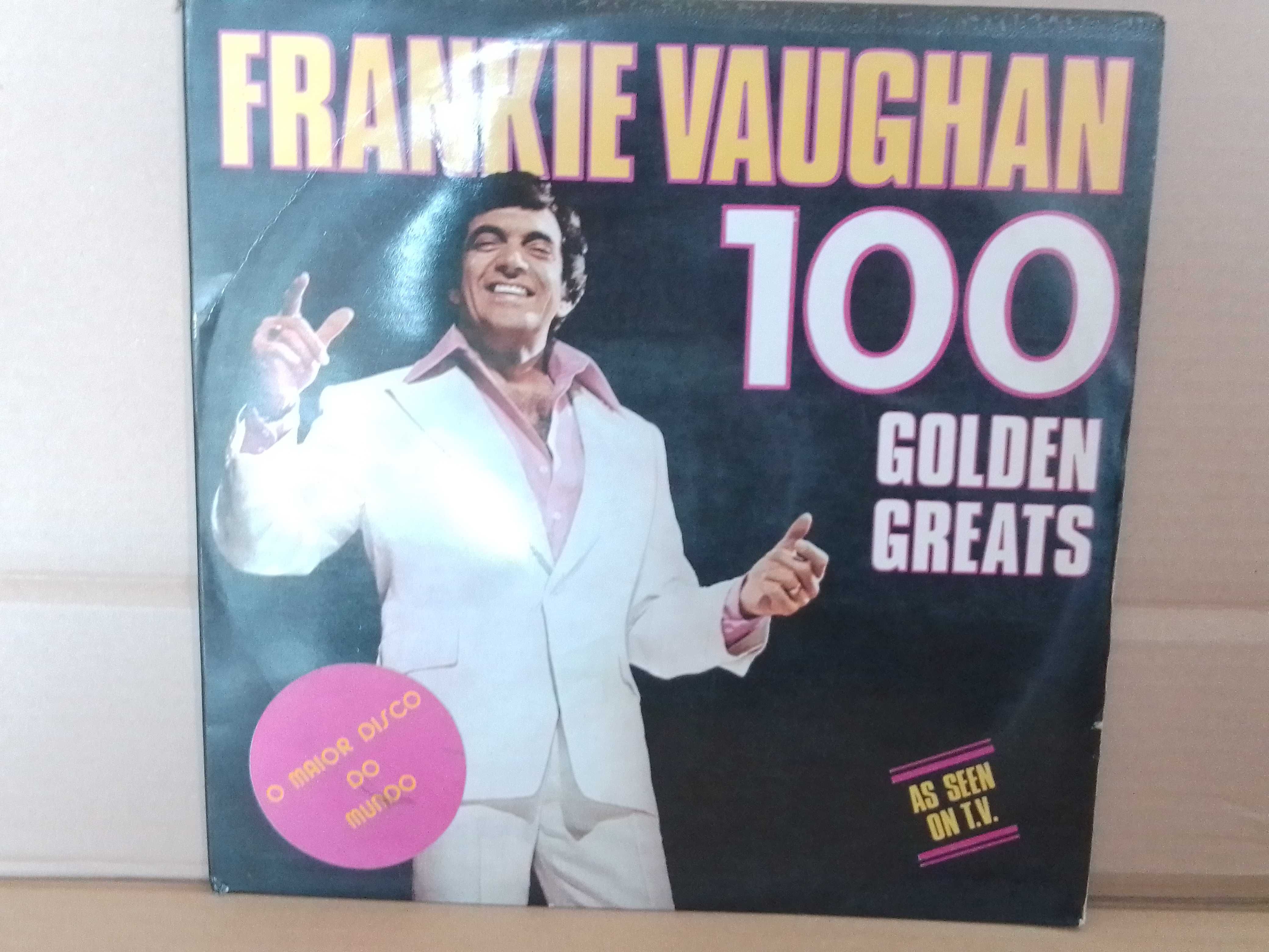 Frankie Vaughan -Álbum duplo de vinil "100 Golden Greats"