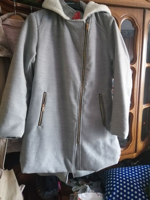 Płaszczyk z misiem roz XL