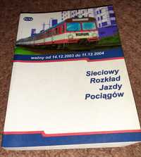 Sieciowy rozkład jazdy pociągów 2003 - 2004