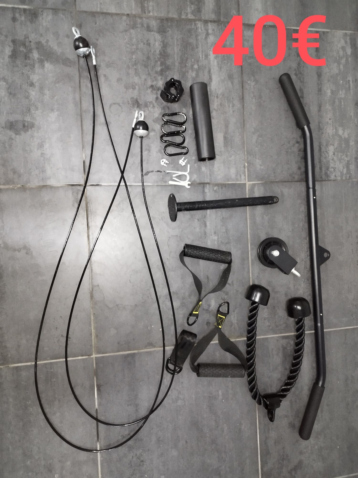 Material de musculação