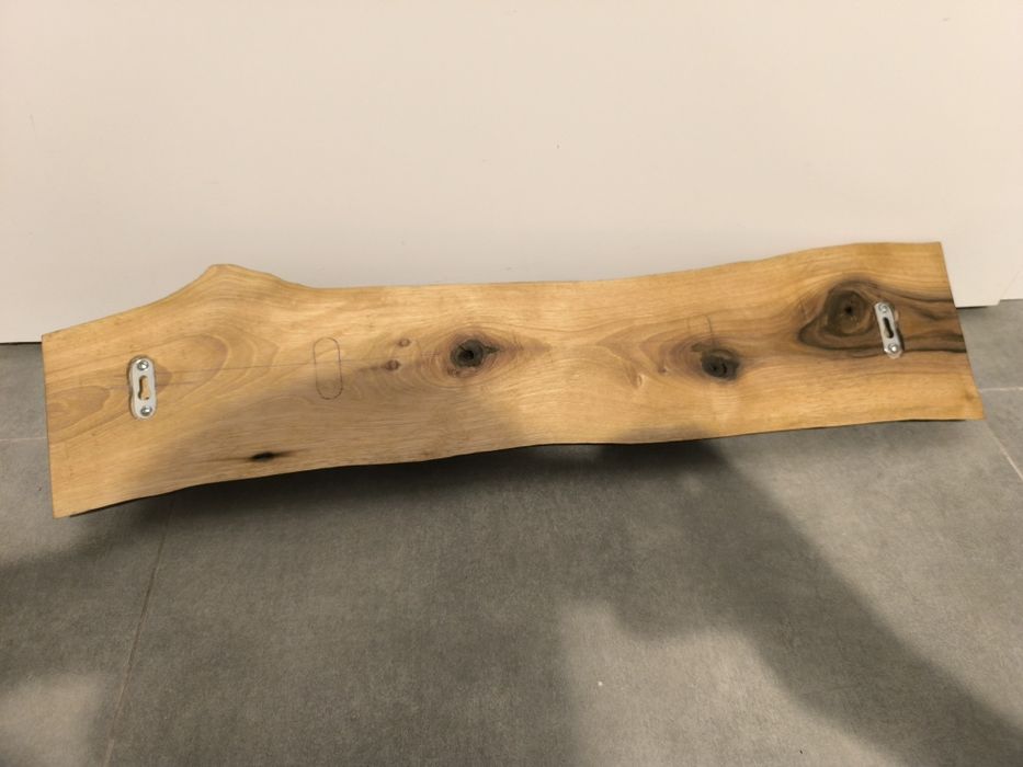 Drewniany wieszak na ubrania / ręczniki – styl rustykalny, ręcznie rob