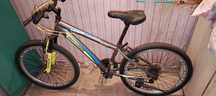 Велосипед CROSSRIDE 24 "SHARK (1731X4) сіро-салатовий 2021