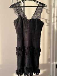 Дуже якісна чорна міні сукня