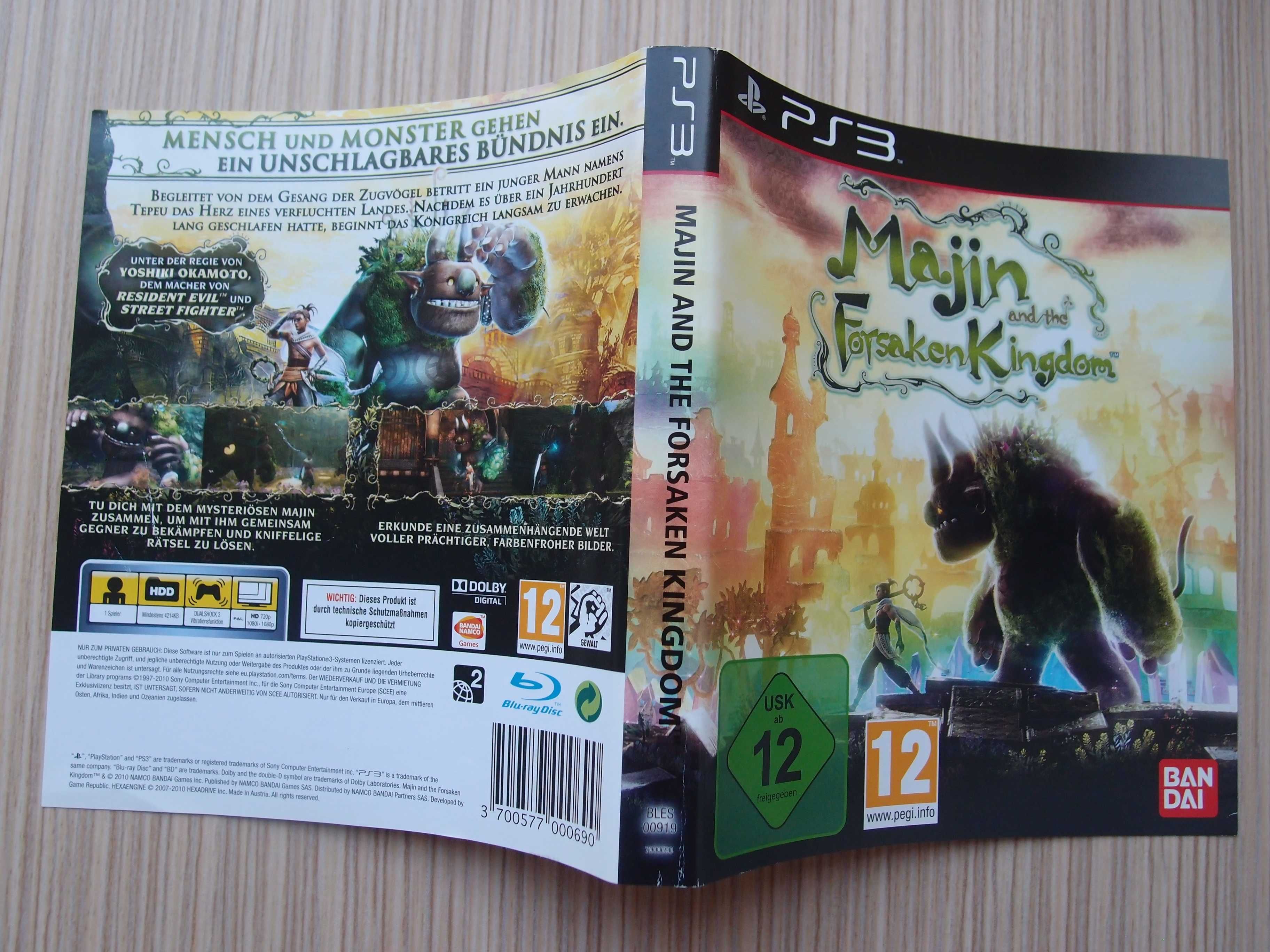 Majin and the Forsaken Kingdom для PS3