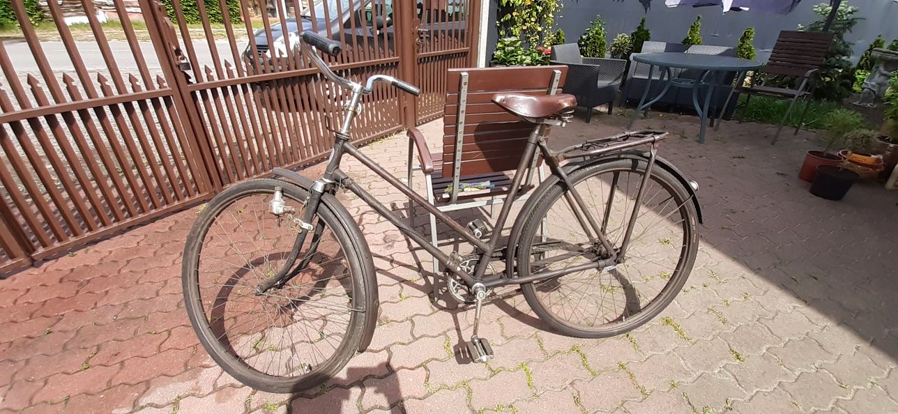 Zabytkowy polski rower ZZR retro vintage