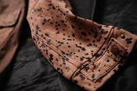 Продам классную оригинальную куртку (кожа-канвас) Lora Piano (Italy)