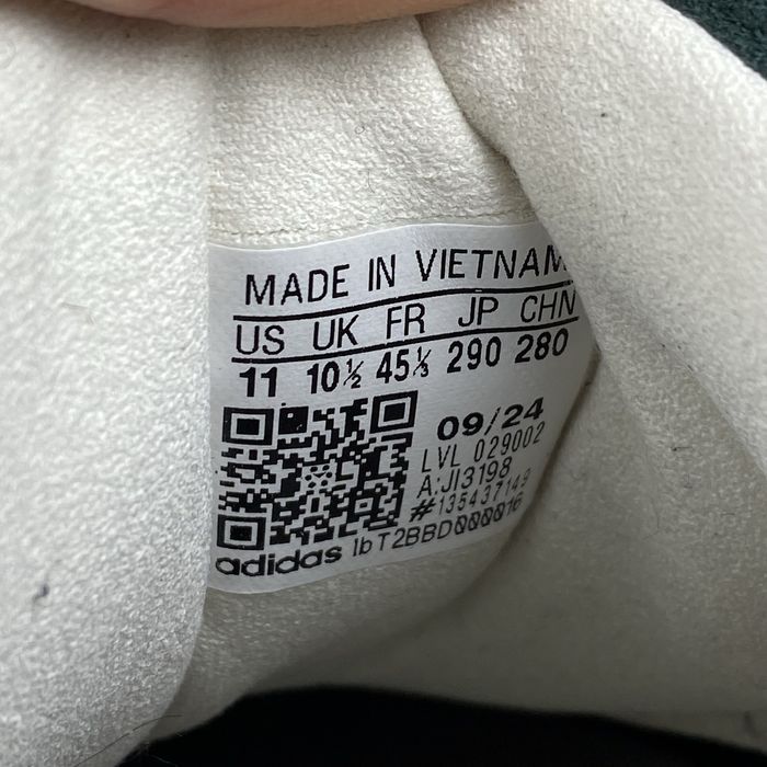 р.45 Оригінал! Кросівки Adidas Samba XLG Originals JI3198 Зелений