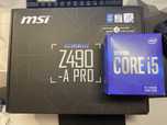 ZESTAW I5 10400 + msi Z490-A PRO