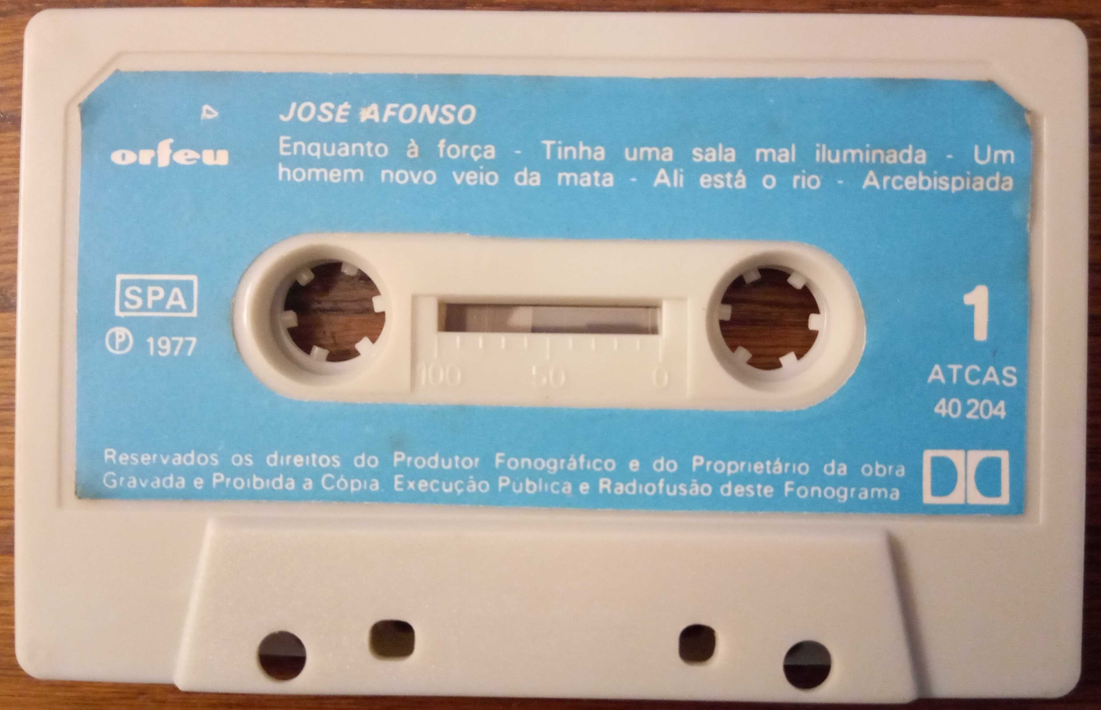 José Afonso	- - - - -		Enquanto Há Força	- - - - -	K7