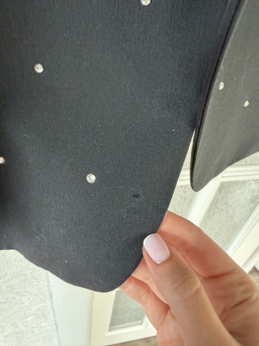 Піджак з стразами оверсайз