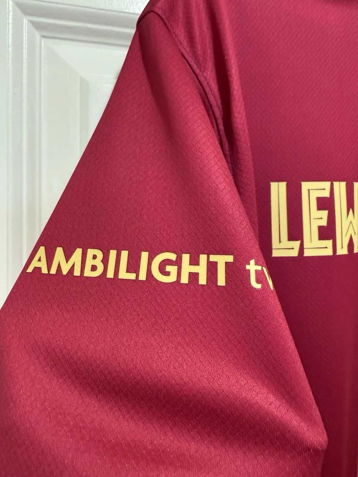 Oddychający/Wchłaniaćpot/Koszulka Barcelona'Lewandowskiego_r.XL