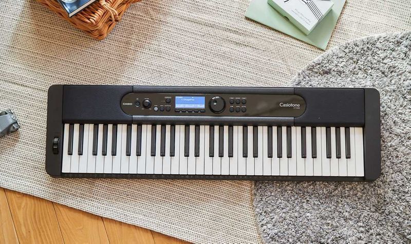 CASIO CT-S400 Keyboard + Pokrowiec Statyw Ławka | ZESTAW