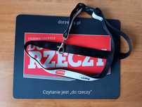 Smycz "Do Rzeczy" + podkładka pod mysz "Do Rzeczy"