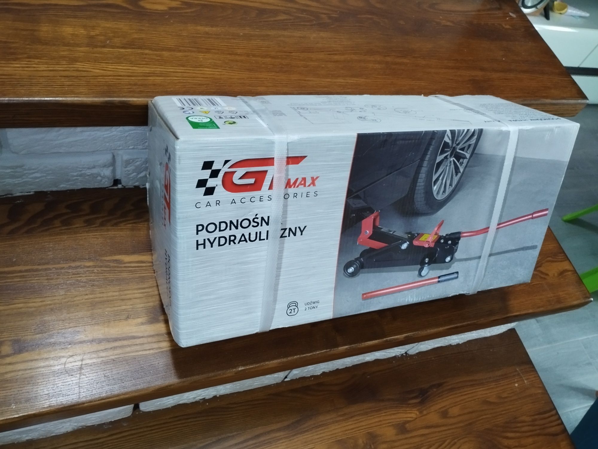 Nowy Podnośnik hydrauliczny 2 tony (t). GTMax