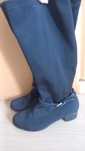 Bota preta cano alto n. 40