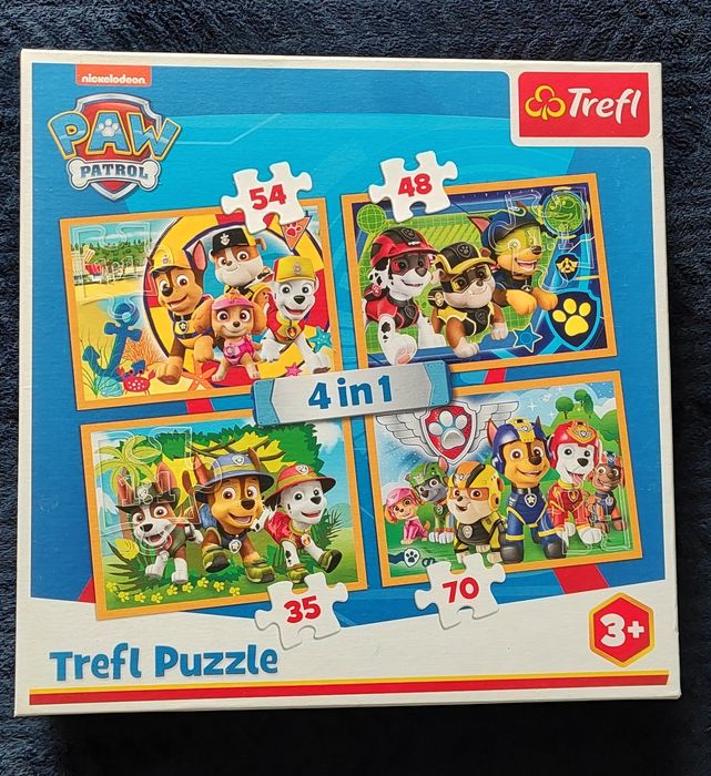 Puzzle Psi patrol 4w1