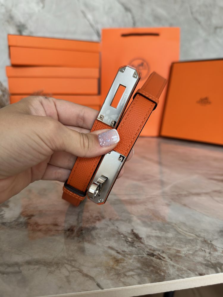 Ремінь Hermes Kelly Belt epsom, пояс ермес келлі, ремень эрмес келли