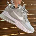 Nike Air Max 270 react szare białe sneakersy r.42 unisex buty sportowe