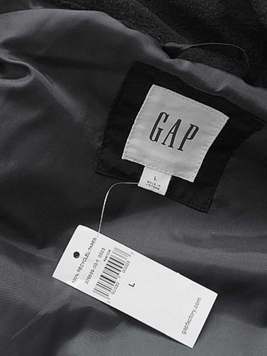 Жилет безрукавка зимняя на куртку GAP р.L original унисекс оверсайз