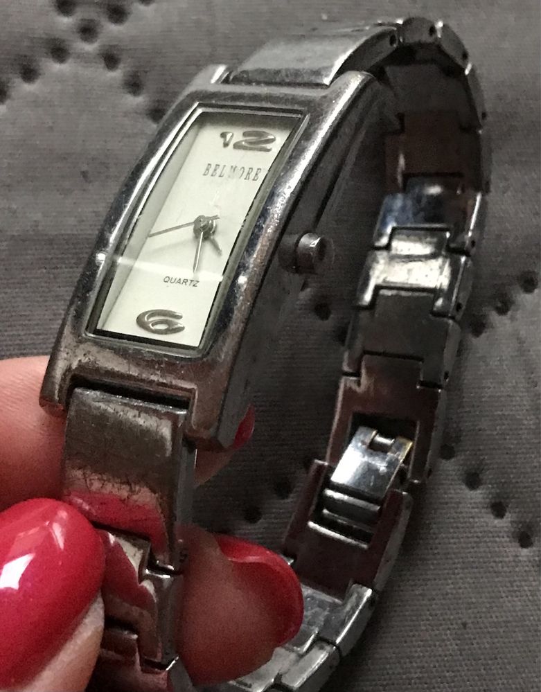 Zegarek damski srebrny Belmore na bransoletce