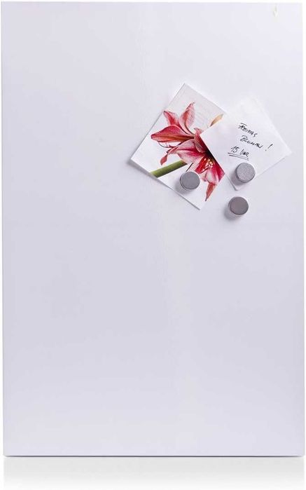 Zeller tablica magnetyczna, metal, 40 x 60 cm, biała