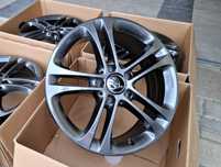 Alufelgi 17 5x112 Skoda Octavia Kodiaq Superb Yeti Karoq Grafit ! 809#
